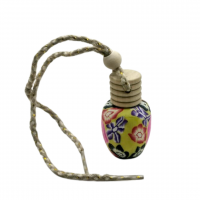 Floral Car Aromatizer Diffuser Bottle(urn sha..
